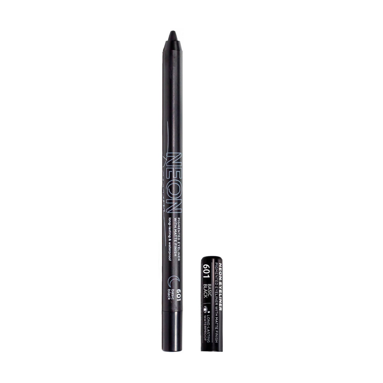 Олівець для очей Parisa Cosmetics Neon Eyeliner 601 Чорний неон, 1.2 г